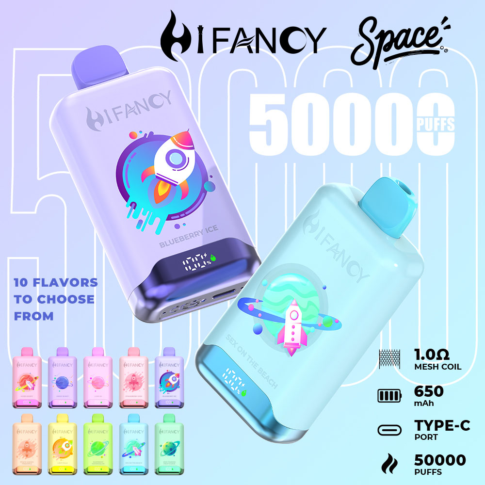 HIFANCY SPACE 50000 Puffs Disposable Vape Wholesale 3