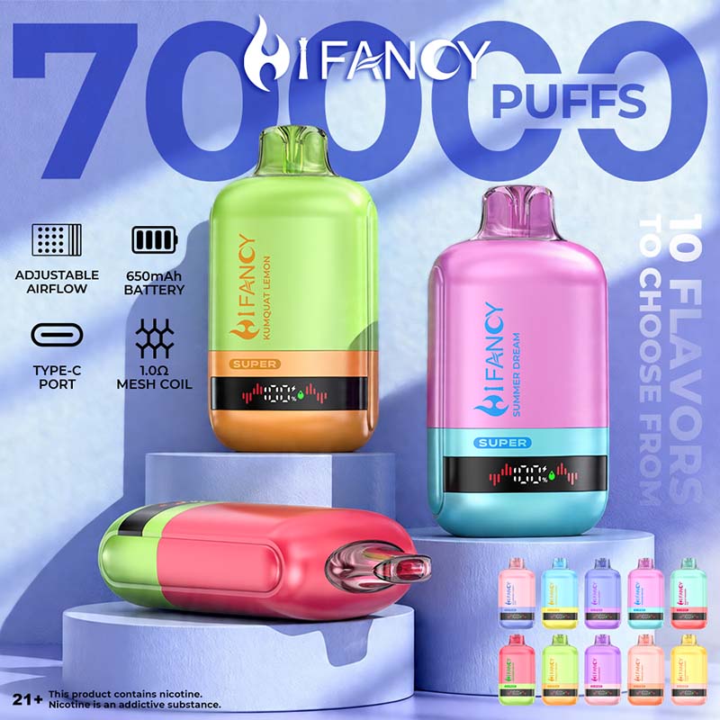 HIFANCY SUPER 70000 Puffs Disposable Vape Wholesale 1