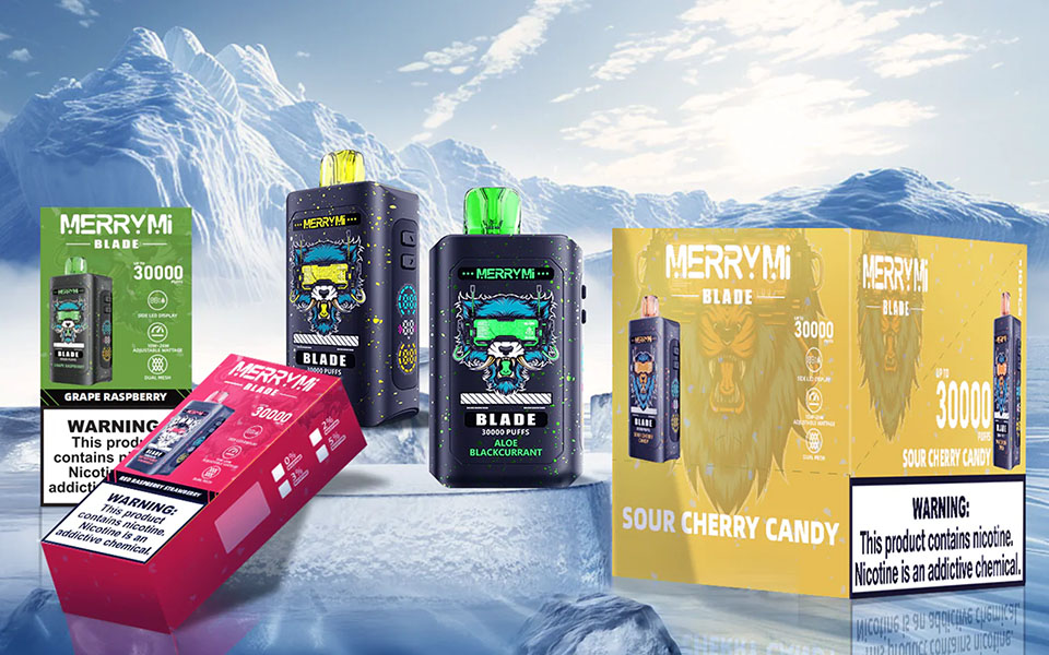 Merry Mi Blade 30000 Puffs Disposable Vape EU Warehouse 3