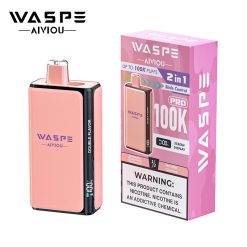 Waspe 100K Pro 2 in 1 100K Puffs Disposable Vape Wholesale 12 Strawberry Watermelon Bubblegum