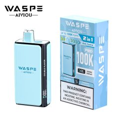 Waspe 100K Pro 2 in 1 100K Puffs Disposable Vape Wholesale 14 Blueberry Ice