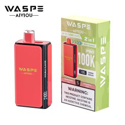 Waspe 100K Pro 2 in 1 100K Puffs Disposable Vape Wholesale 16 Watermelon Ice