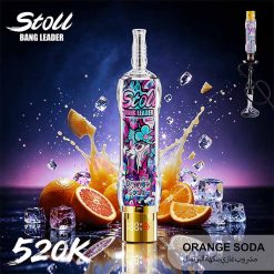 01 Orange Soda Bang Leader Stoll 520K Puffs Shisha Hookah Vape Wholesale
