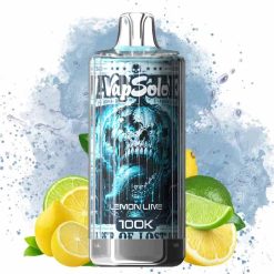 06 Lemon Lime Vapsolo 100K Puffs Disposable Vape Wholesale EU Warehouse