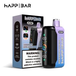 13 Blueberry Sour Raspberry Happ Bar R120K 120000 Puffs Disposable Vape Wholesale