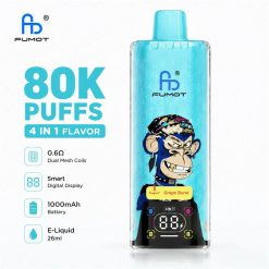 Fumot ECO 4in1 80K Puffs 4 Flavors Disposable Vape Wholesale 2