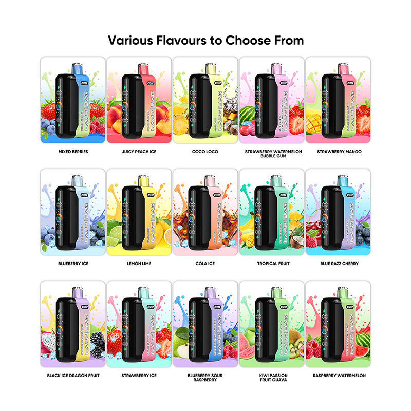 Happ Bar R120K 120000 Puffs Disposable Vape Wholesale 3 Happ Bar R120K 120000 Puffs Disposable Vape Wholesale 3