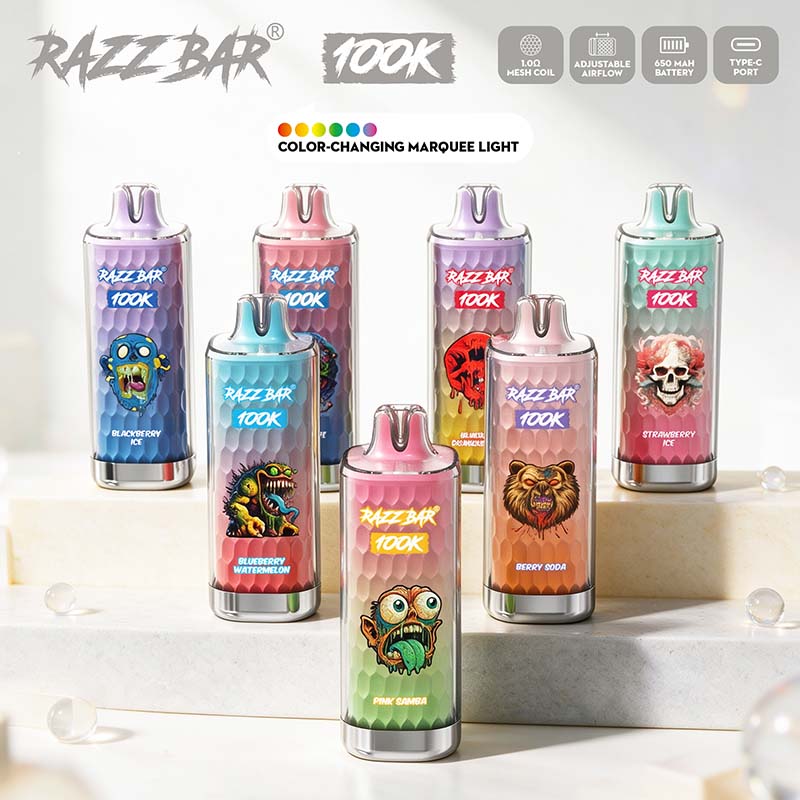 Razz Bar 100K Puffs Disposable Vape Wholesale 2