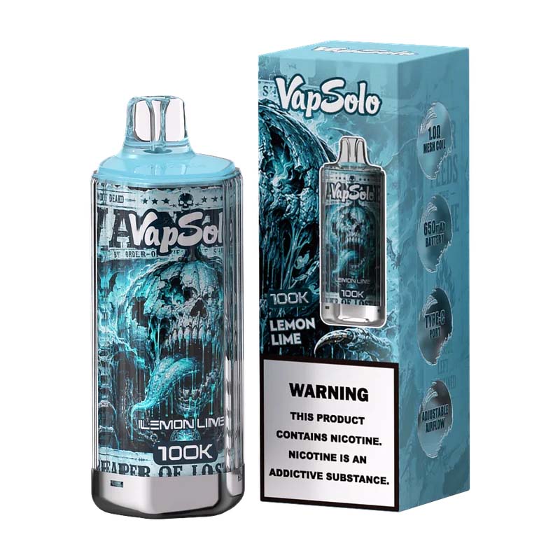 Vapsolo 100K Puffs Disposable Vape Wholesale EU Warehouse